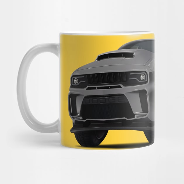 Dodge Challenger "Mad Max" by BoombasticArt